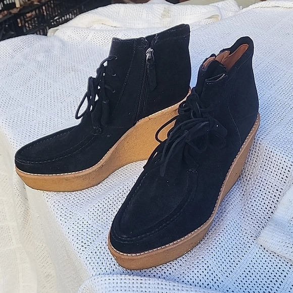 Derek Crosby Lam suede zip booties‎ 9.5 - Picture 1 of 12